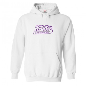 Rockers International Classic Unisex Kids and Adults Pullover Hoodie for Music Lovers